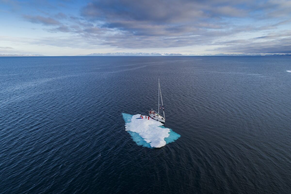 Svalbard SeilNorge Seiltur Svalbard rundt 2017 Natur Is Foto Mats Grimseth DJI 0133 kopi