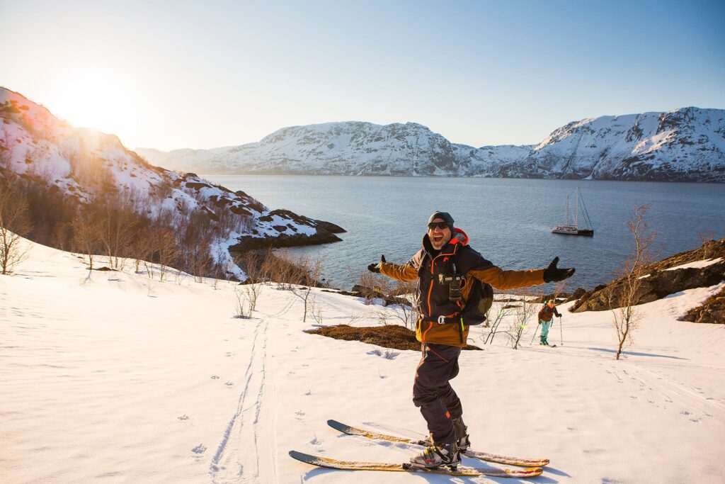 Ski and Sail Lyngen Helly Hansen Photo Baard Basberg