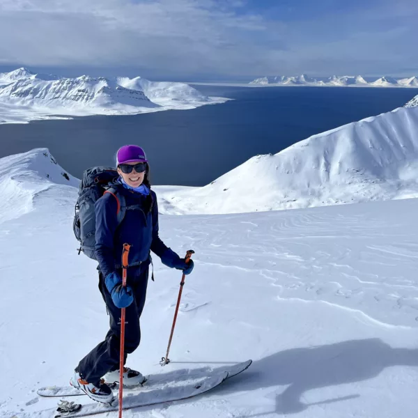 Ski and Sail Svalbard 2023 Skiing SeilNorge Foto Alison Hull 3