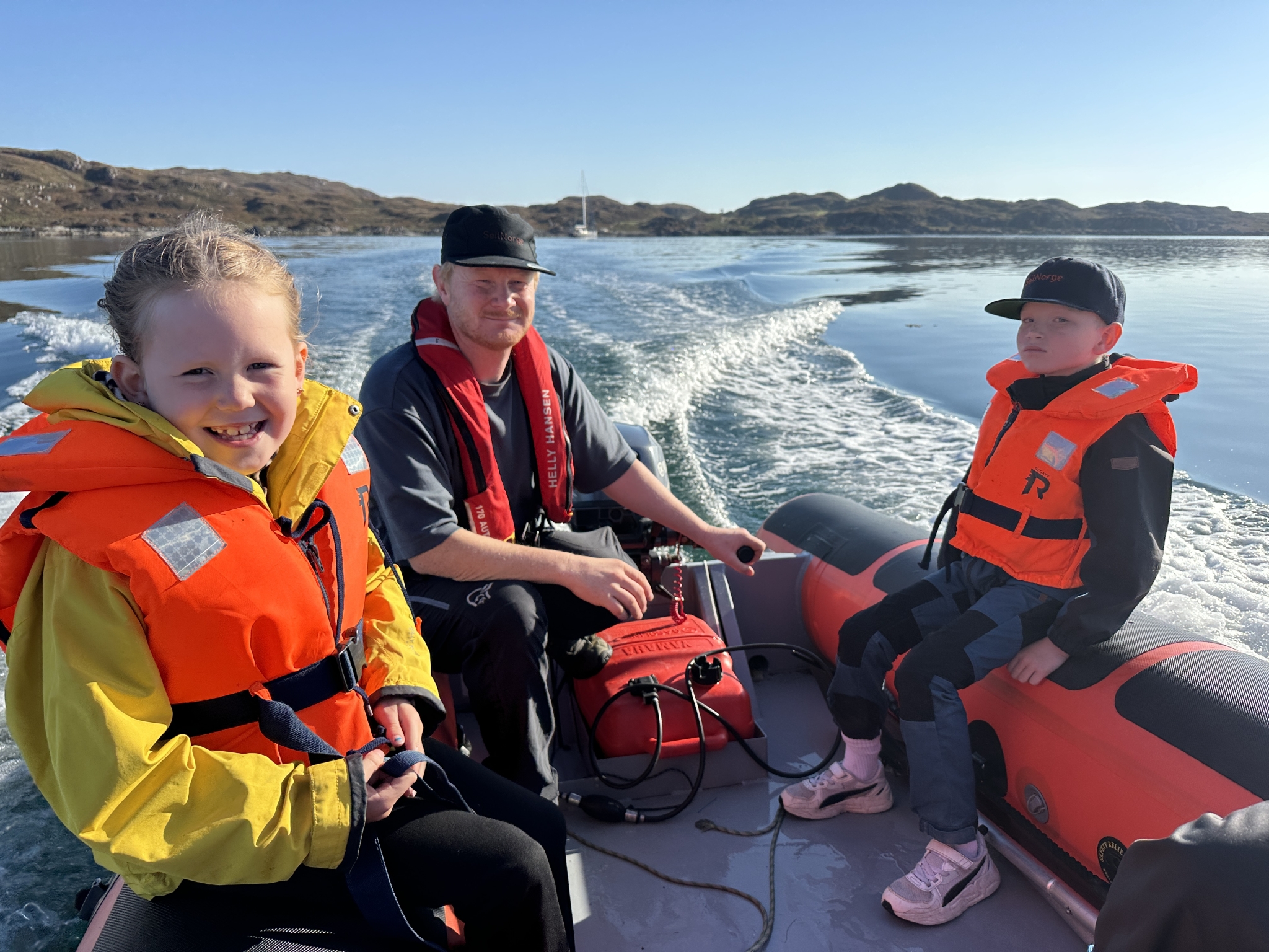 Family trips sailing with kids Photo Anne Maanum