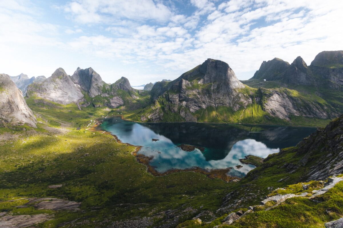 Best of Lofoten Summer Mountains Photo Tanner Noller