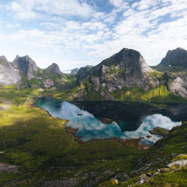 Best of Lofoten Summer Mountains Photo Tanner Noller